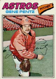 1977 Topps Baseball Cards      308     Gene Pentz RC